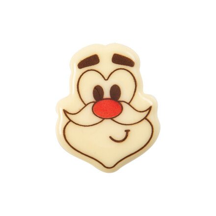 [08054389] 2036736 PLAQUETTE VISAGE SAINT NICOLAS CHOCOLAT 38X30MM 72 PIÈCES ***S/CD***