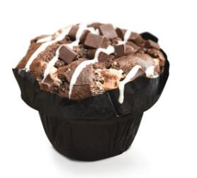 [05102027] B & B 1406 MUFFIN OVERKILL DARK CHOCOLATE 24X130GR