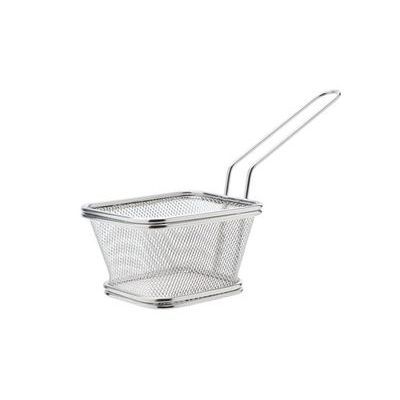 [57658363] C&T RECHTHOEKIGE FRIETMAND VAN ROESTVRIJ STAAL 10,5 X 9 X 6,5 CM - 165 G