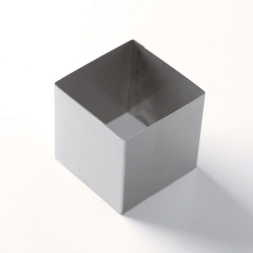 [08056216] 009910 PCB STAINLESS STEEL MOLD CUBE 10X10 CM H. 10 CM 1PCE***S/CD***