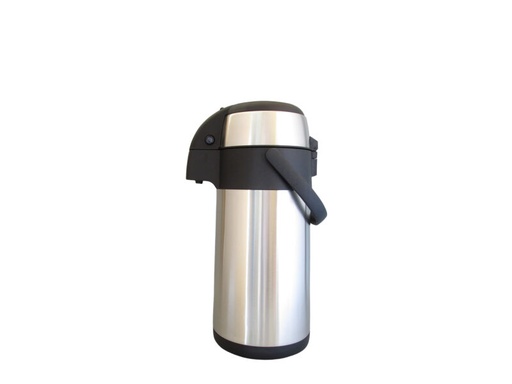 [57661224] 3.0L PUMP THERMOS STAINLESS STEEL DOUBLE WALL - SILVER LINE PRO BP3000