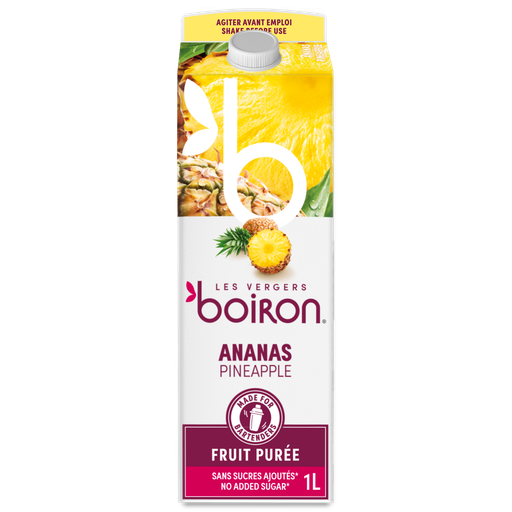 [02101003] BOIRON 100% GEPASTEURISEERDE ANANASPUREE 1L