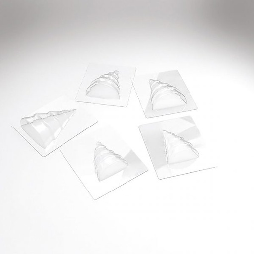 [08056614] 060211 PCB MOLDS FIR TREES IN THE WIND FOR 5 PIECES 3 DESIGNS 8PCES ***S/CD***