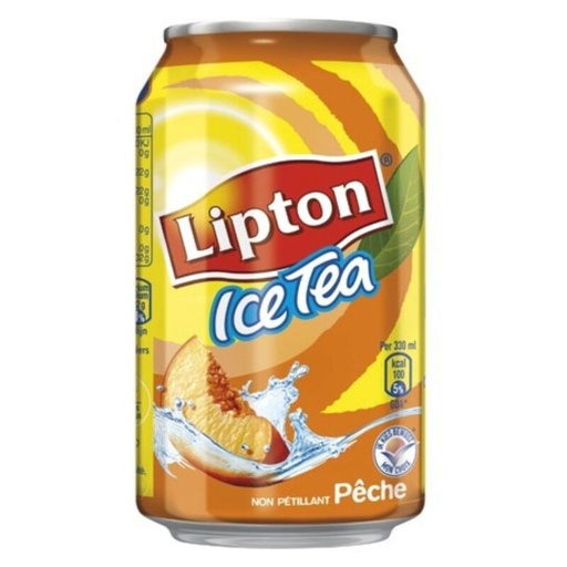 [02050410] LIPTON ICE TEA PECHE CAN 24 X 33CL