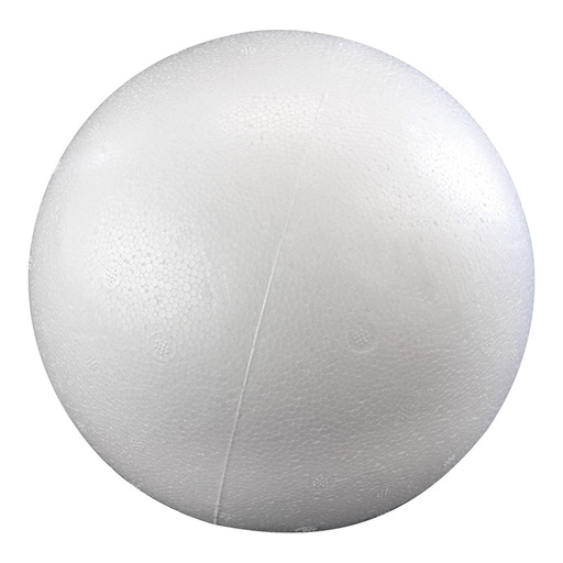 [51903209] SPHERE EN POLYSTYRÈNE 15 CM