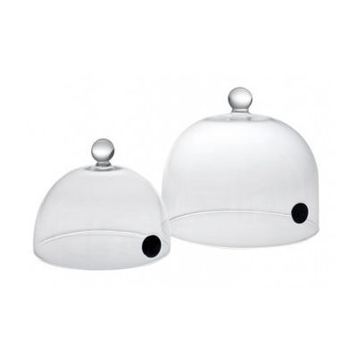 [54904730] LACOR GLASS CLOCHE FOR SMOKING HOUSE 13 X 11 CM