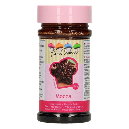[08053351] FUNCAKES SMAAKPASTA MOKKA 100GR