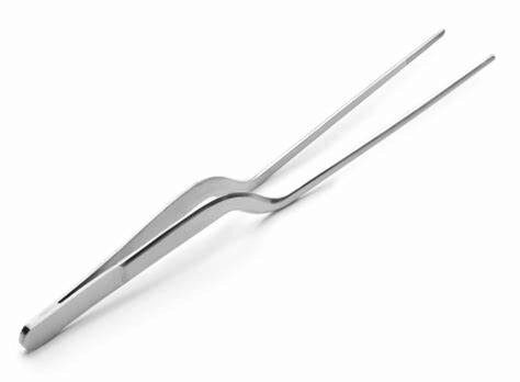 [60252092] LACOR STAINLESS STEEL DRESSING PLIERS 21CM CURVED