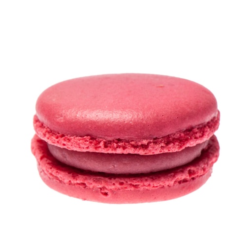 [02060142] ❄️+ M&A MACARONS SUCRÉ FRAMBOISE Ø 4.5CM  70X20GR ***SERA REMPLACE PAR 00073746 EN 60 PIECES***