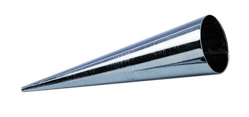 [51631019] MOULE A CORNET EN INOX 130X50MM