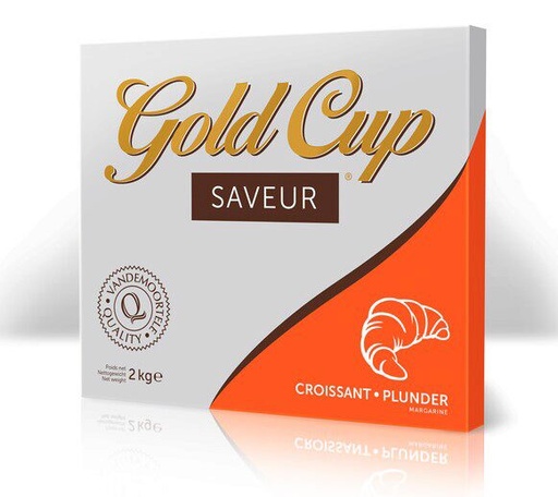 [05070048] VAMIX GOLD CUP MARGARINE SMAAK CROISSANT TRAY 6 X 2 KG