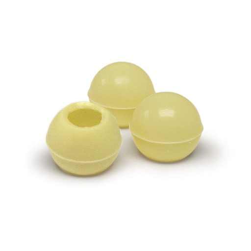[08081465] 1101684 WHITE TRUFFLE BALLS Ø2.5CM 504PCS