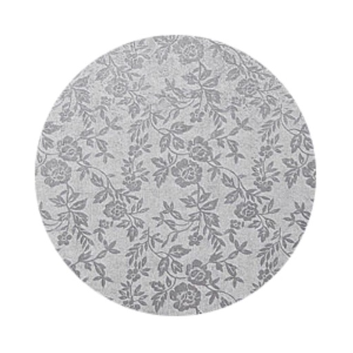 [08075448] 1030348 ROUND TRAY Ø 35CM SILVER