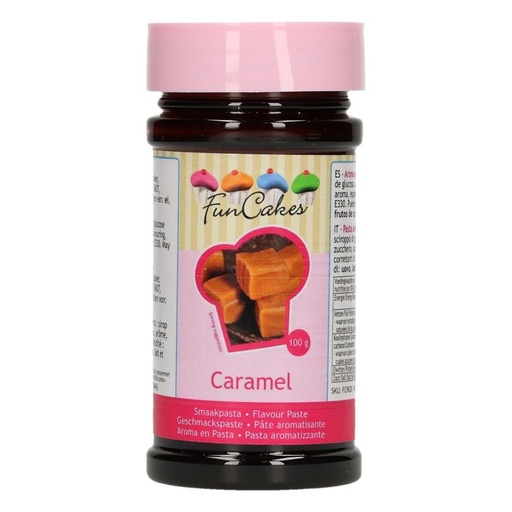 [08053353] FUNCAKES KARAMEL SMAAKPASTA 100GR