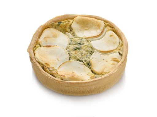 [02030003] ❄️PANISTAR 10003 QUICHE CHEVRE & EPINARDS  4 X 500GR