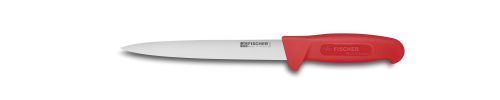 [50407216] FISCHER DENERVER KNIFE 20CM RED HANDLE 3033-20