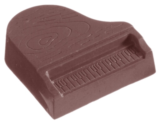 [70410554] PIANO CHOCOLADEVORM CW100813.5X27.5CM * 3X6 *15GR