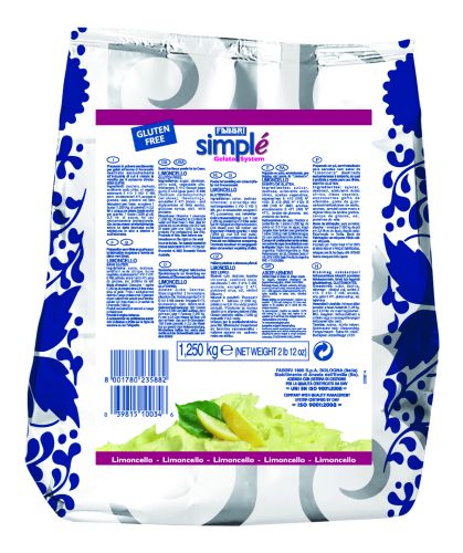 [07062120] FABBRI SIMPLE BASIS LIMONCELLO 1,25KG