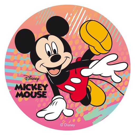 [08041345] MICKEY WAFER SCHIJF 20CM
