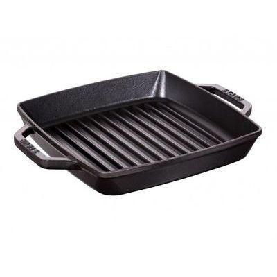[57659904] STAUB GRILL POIGNEES 33X33CM NOIR