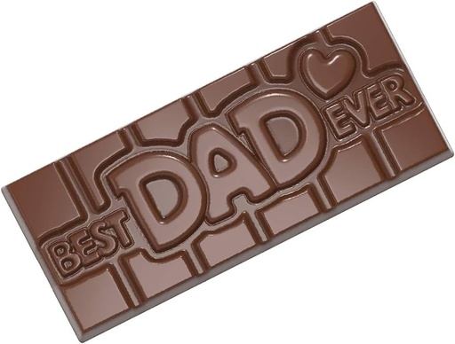 [70409468] CHOCOLADE TABLETVORM BEST DAD EVER CW12017 1X4 -- 45GR