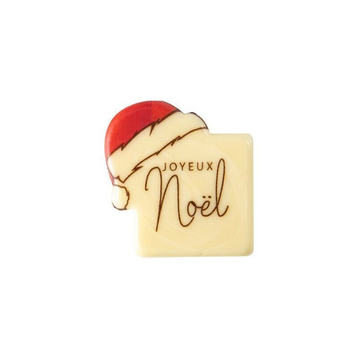 [08030781] 2015083 MERRY CHRISTMAS HAT BLOCK 3.5CM 120PCS ***S/CD****