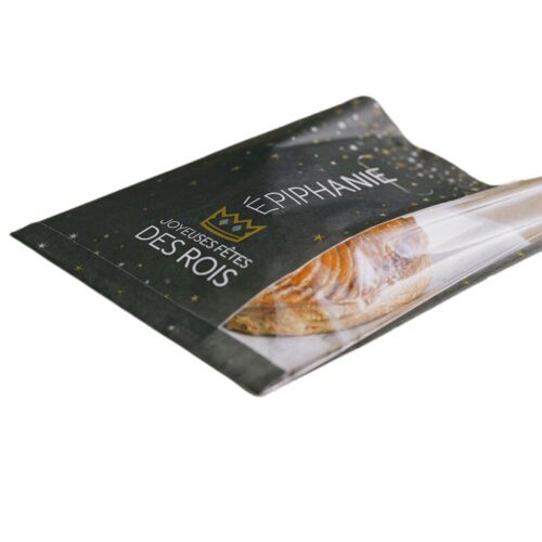 [15060152] KING CAKE BAGS WITH WINDOW 35 CM 100 PIECES FOST + INCLUDED