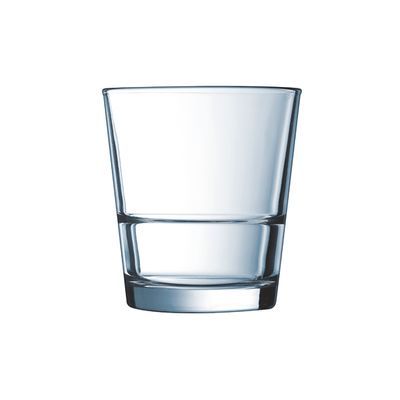 [57657986] ARCOROC STACK UP FB GLASS 21CL STACKABLE "TEMPERED"