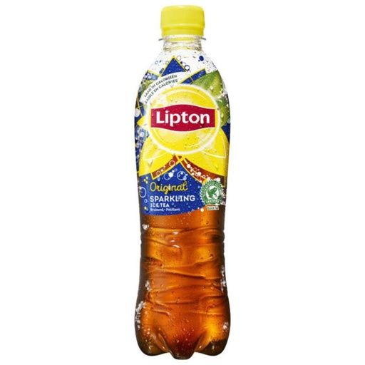 [06100528] LIPTON ICE TEA BOTTLE PET 24X 50CL SPARKLING