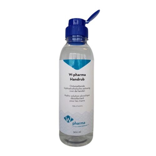 [20100140] * W-PHARMA 500ML HYDROALCOHOLIC HAND SOLUTION HAND SANITIZER SQUEEZER
