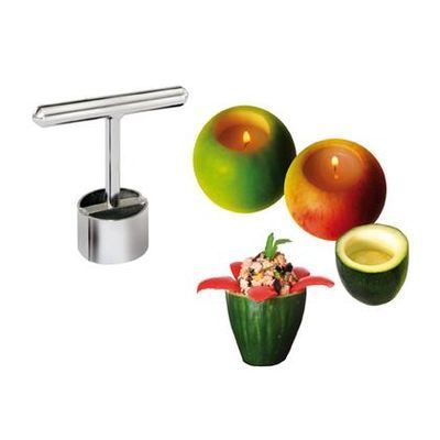 [57663018] LA BONNE GRAINE SMALL STUFFED CUTTER DIAM 3.4CM STAINLESS STEEL