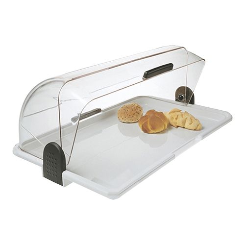 [54917160] BIESSE PLAT ETALAGE 47X32 + CLOCHE PLEXY HT21CM COUV.ROULANT
