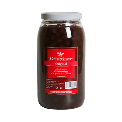[01010438] 15% GRIOTTINE CHERRIES WITH KIRSCH 3L EXCISE INCLUDED