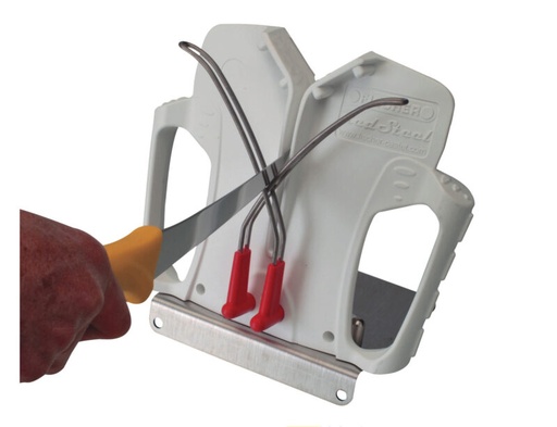 [50411270] REDSTEEL POLISH SHARPENER W405 WITH/STAINLESS STEEL BASE