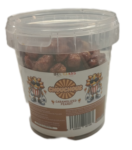 [00067495] BEL'GIANS CHOUCHOU - CACAHUÈTES CARAMÉLISÉES  450GR