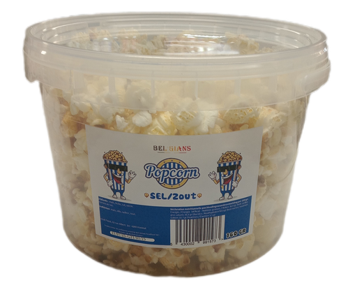 [00067500] + BEL'GIANS POPCORN SALÉ 160GR
