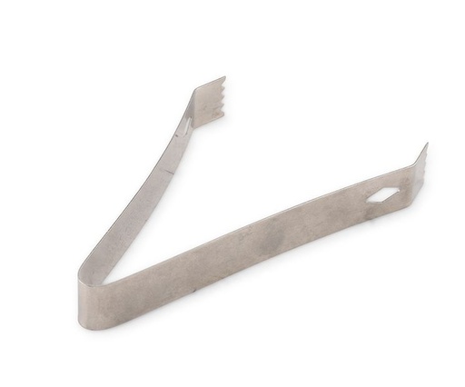 [00067746] BONBISTRO ICE TONGS VINTAGE SILVER 16CM - 610404