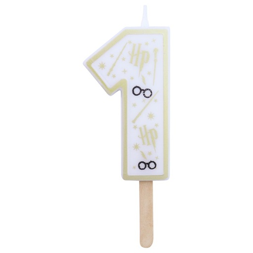 [00067872] BOUGIE HARRY POTTER CHIFFRE 1