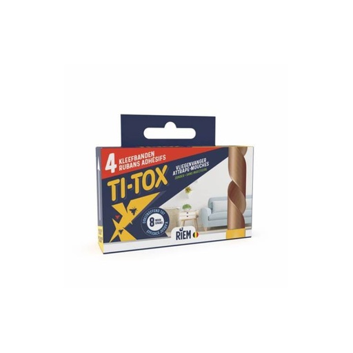 [00067910] RIEM TI TOX RUBAN ATTRAPE-MOUCHES 4PCS