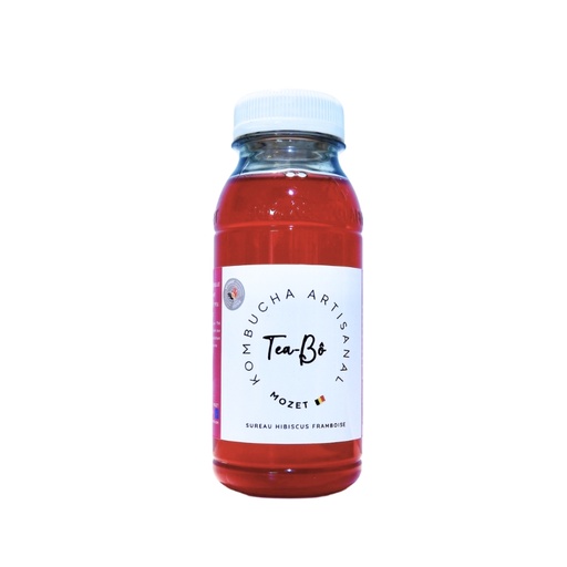 [00068105] KOMBUCHA TEA-BÔ ELDERFLOWER HIBISCUS RASPBERRY 25CL