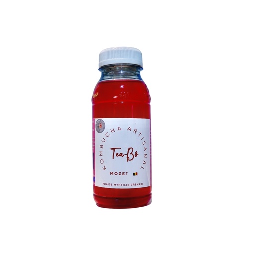 [00068106] KOMBUCHA TEA-BÔ STRAWBERRY BLUEBERRY POMEGRANATE 25CL