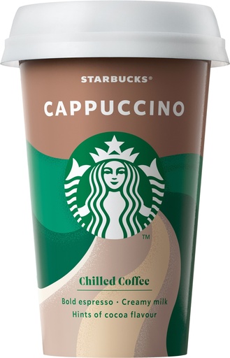 [00068163] DRINK STARBUCKS CAPPUCCINO 10 X 220ML CUPS BS13074