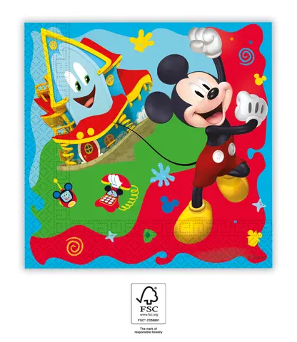 [00068333] MICKEY RTH SERVIETTES PAPIERS