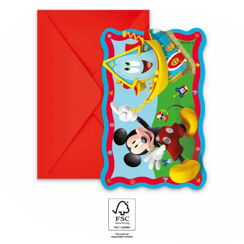 [00068338] MICKEY RTH FSC INVITATIONS ET