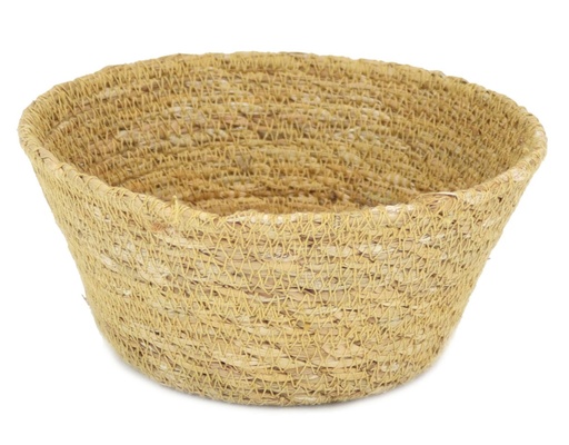 [00068523] CESTA CORBEILLE PAIN BASSE SEAGRASS 12XH6CM 