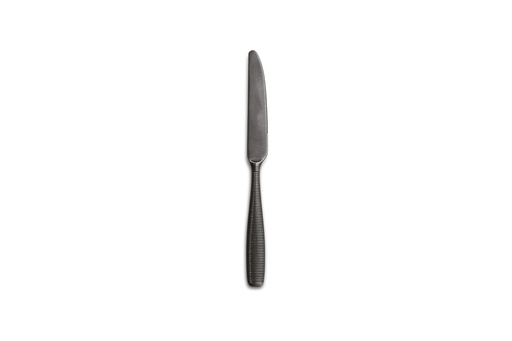 [00068632] COMAS BLACK FLEUR DE LYS DESSERT KNIFE