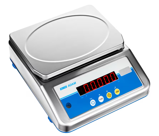 [00068669] ADAM BALANCE LAVABLE AQUA ABW 8S -  8KGX0.5GR PLATEAU 24,5X18CM -IP68 (copie)