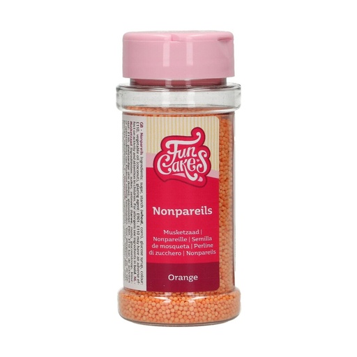 [00068795] FunCakes Nonpareils Oranje 80g