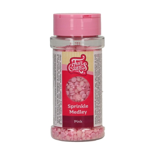 [00068834] FunCakes MIX DECORATION EN SUCRE Rose 70g