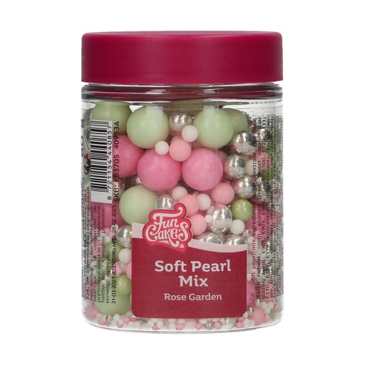 [00068847] FunCakes MIX DECORATION EN SUCRE Rose Garden 80g